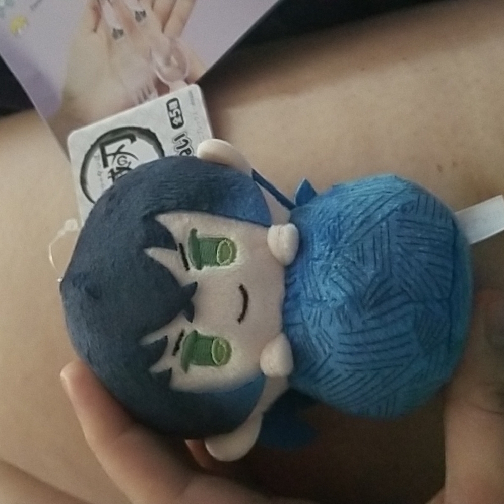Inosuke chibi plushie keychain